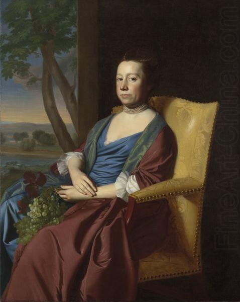 John Singleton Copley Mrs. Isaac Smith china oil painting image